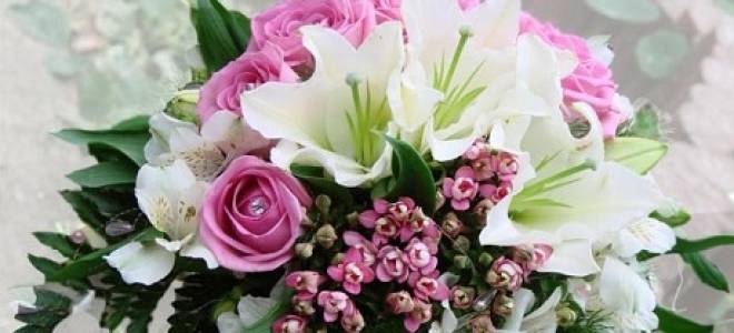 Количество цветов в букете